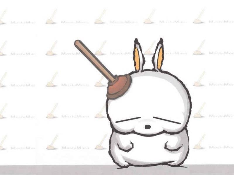 卡通人物 賤兔，1999年由韓國的金在仁先生創作的卡通角色，以Flash動畫為主，曾連續兩年在韓國獲得「韓國卡通造型大獎」。賤兔原名為Mashi Maro，即英文Marshmallow棉花糖的意思，外形白胖可愛，但個性頑皮，喜歡惡作劇。
