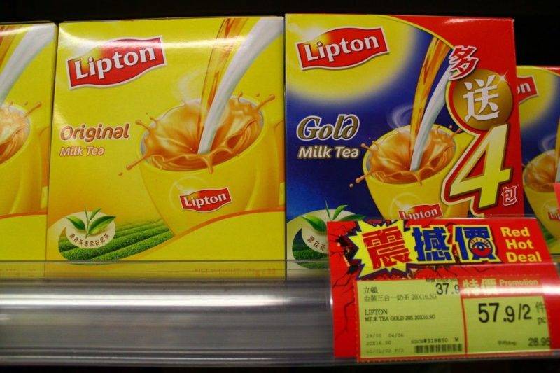 香港手信 Lipton奶茶