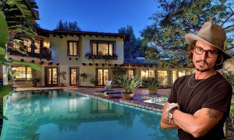 Johnny Depp Johnny在世界各地擁有14座房地產