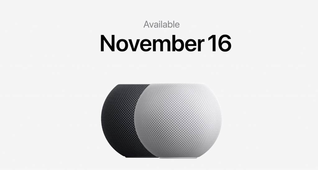 Apple發佈會 11 月 16 日該開始發售
