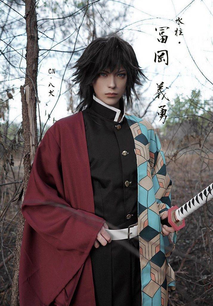 馬來西亞網紅cosplay神還原 鬼滅之刃 富岡義勇落妝後勁靚女 動漫 新monday