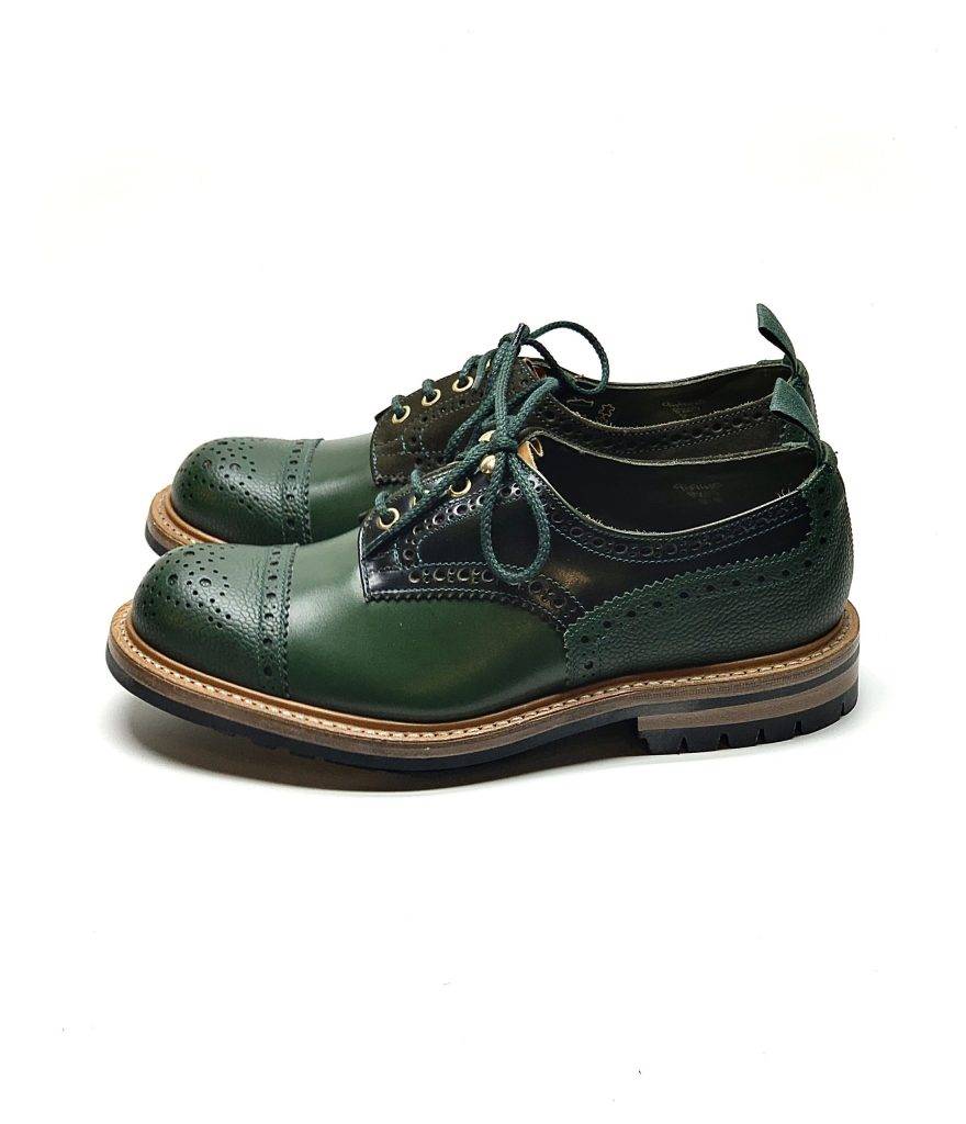 皮鞋 Tricker’s x Houses Green Multi Country Shoes ,280