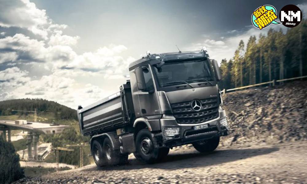 Mercedes-Benz推出新型貨車Arocs 炭灰配色型到爆！