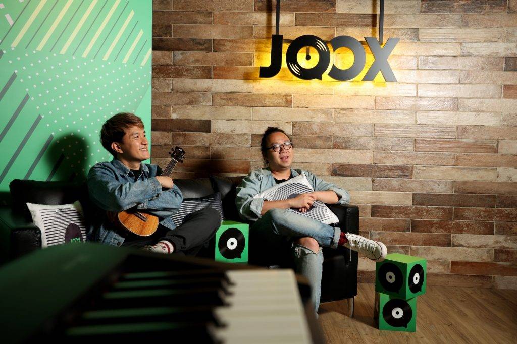 JOOX 兩位原本對於JOOX的印象，都是音樂串流平台，加上有K唱。