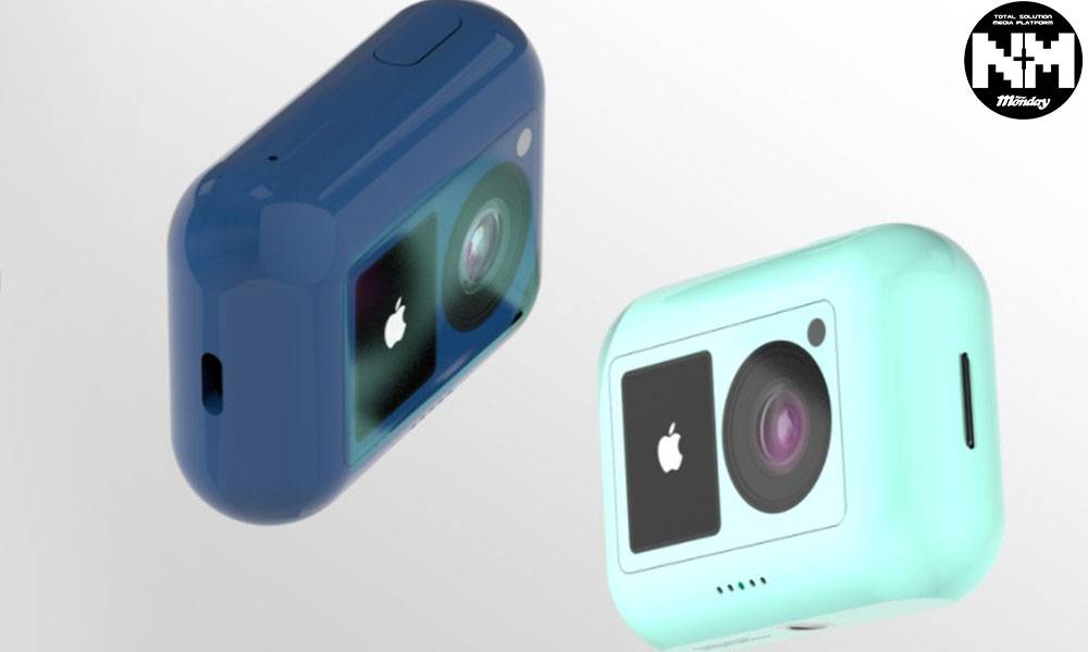 Apple AirCam迷你運動相機概念圖曝光！防水兼擁5K高畫質衝擊GoPro、Insta 360！