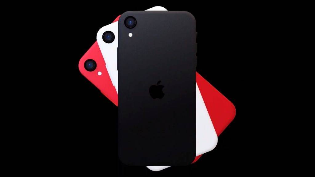 iPhone SE Plus分別有 黑色、紅色、白色