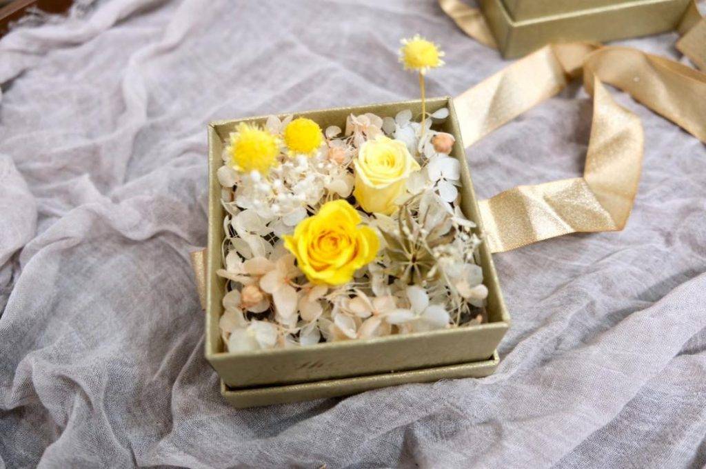 市集 保鮮花小盒