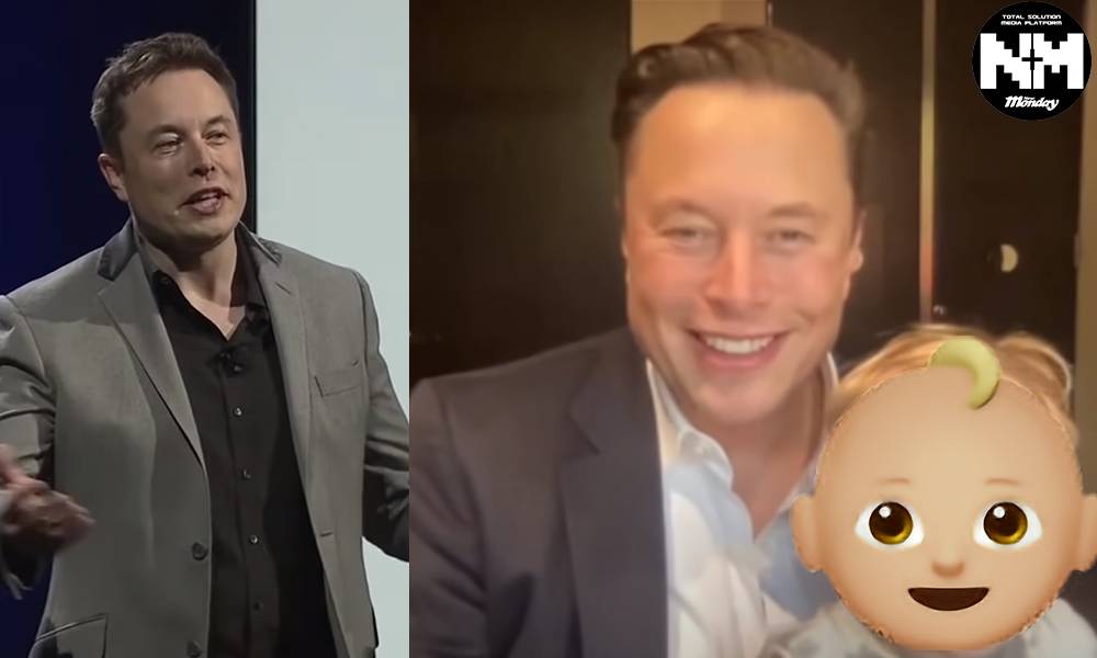 全球首富Elon Musk都要被搶鏡 歲半細仔X AE A-Xii萌爆亮相表情多多 回顧BabyX小時候可愛模樣