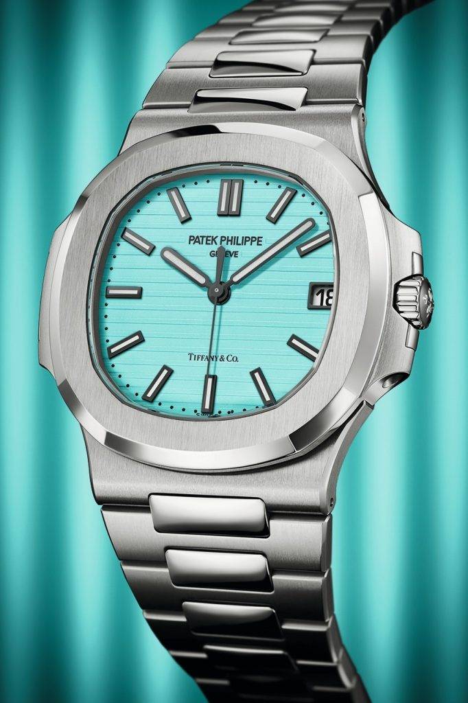 Patek Philippe與Tiffany & Co.合作的錶款Nautilus 5711/1A-018