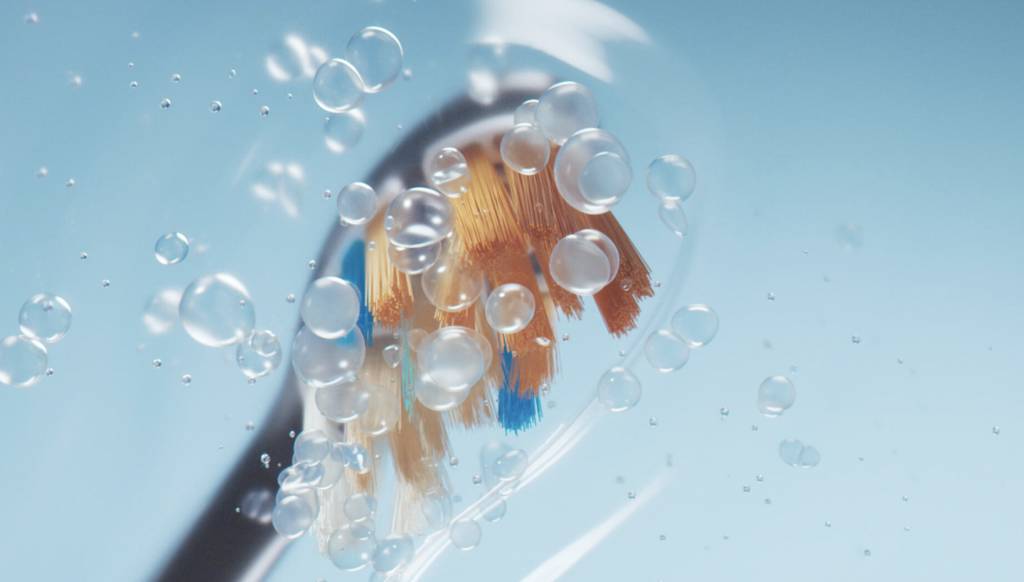 聲波震動牙刷 Philips 結合專利Sonicare聲波震動科技，每分鐘31,000 次高速擺動刷毛，產生強力液體清潔動力，深入牙縫及牙齦邊緣，溫和有效清除口腔中隱蔽部位，改善牙齦健康。