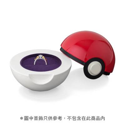 Pokémon精靈球鑽戒 精靈球鑽石 Pokémon 精靈球 寵物小精靈