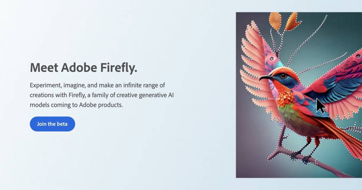 Adobe推Firefly生成式AI一鍵改圖/剪片！1分鐘申請+使用教學
