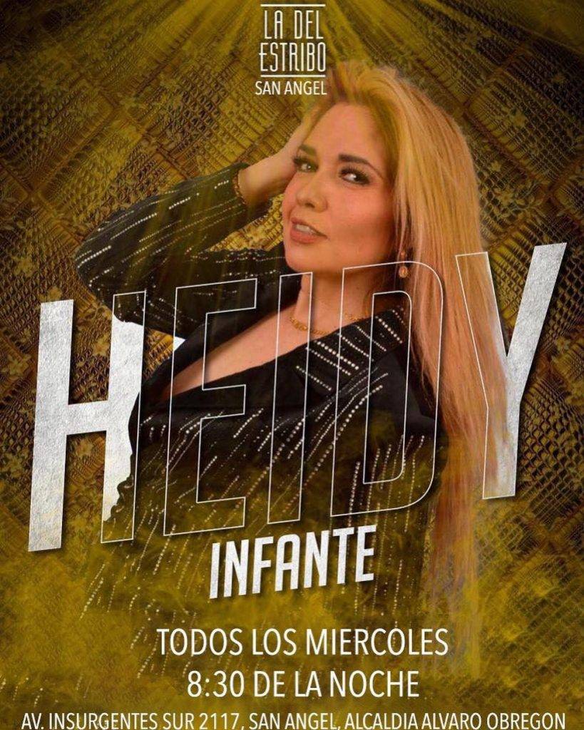 Heidy Infante 墨西哥女歌手Heidy Infante日前係戶外開騷慘遭被摸下體。