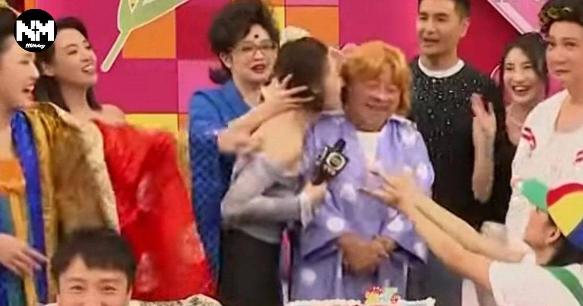 TVB總經理曾志偉生日 東張女神陳曉彤性感出擊獻吻成功上位