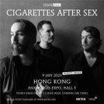 cigarette after sex演唱会 Cigarettes After Sex演唱會2025香港站（門票加推）｜歌單+座位表一覽！1.9開騷