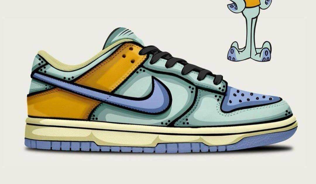 動畫迷與球鞋控完美結合：@sneakeranime 創造經典動畫角色Nike Dunk Low「概念鞋款」