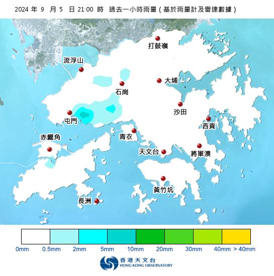 黃色暴雨警告現正生效！天文台最新天氣警告資料