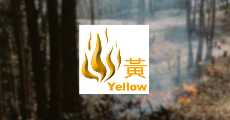 清晨6時00分黃色火災危險警告生效 天文台提醒市民加強防火意識
