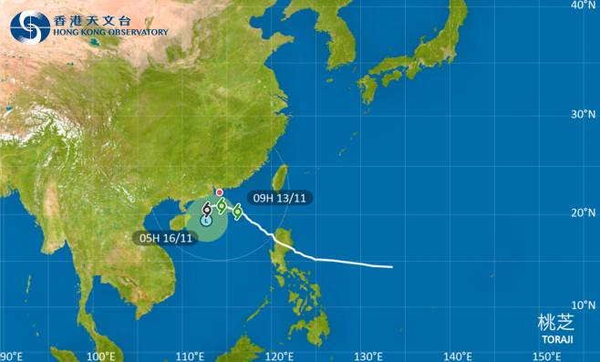 外遊注意！颱風桃芝影響海南島 最新路徑圖/航班資訊/旅遊保險一文睇