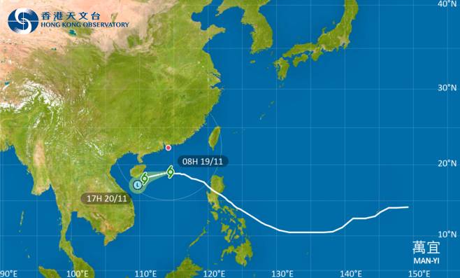 外遊注意！颱風萬宜影響海南島 最新路徑圖/航班資訊/旅遊保險一文睇