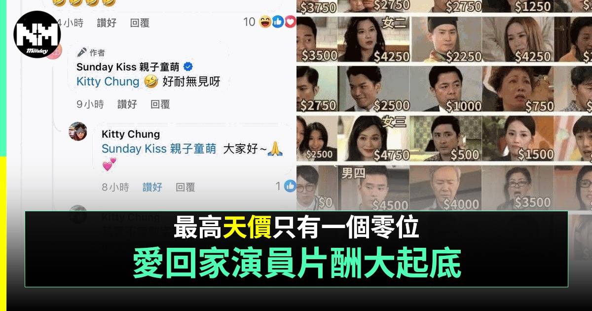 愛回家｜網傳角色每集人工 呢位男一拍1星期穩袋4萬2 潛水女星激罕現身回應