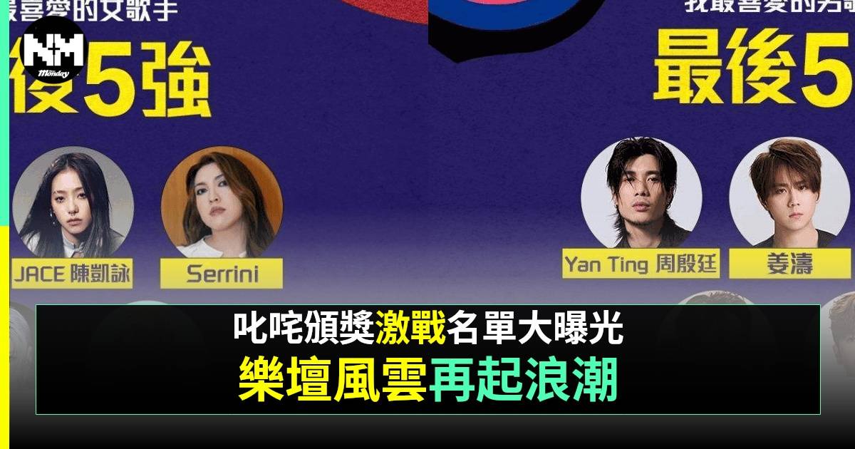 叱咤2024完整得獎名單及賽果｜（即時更新）