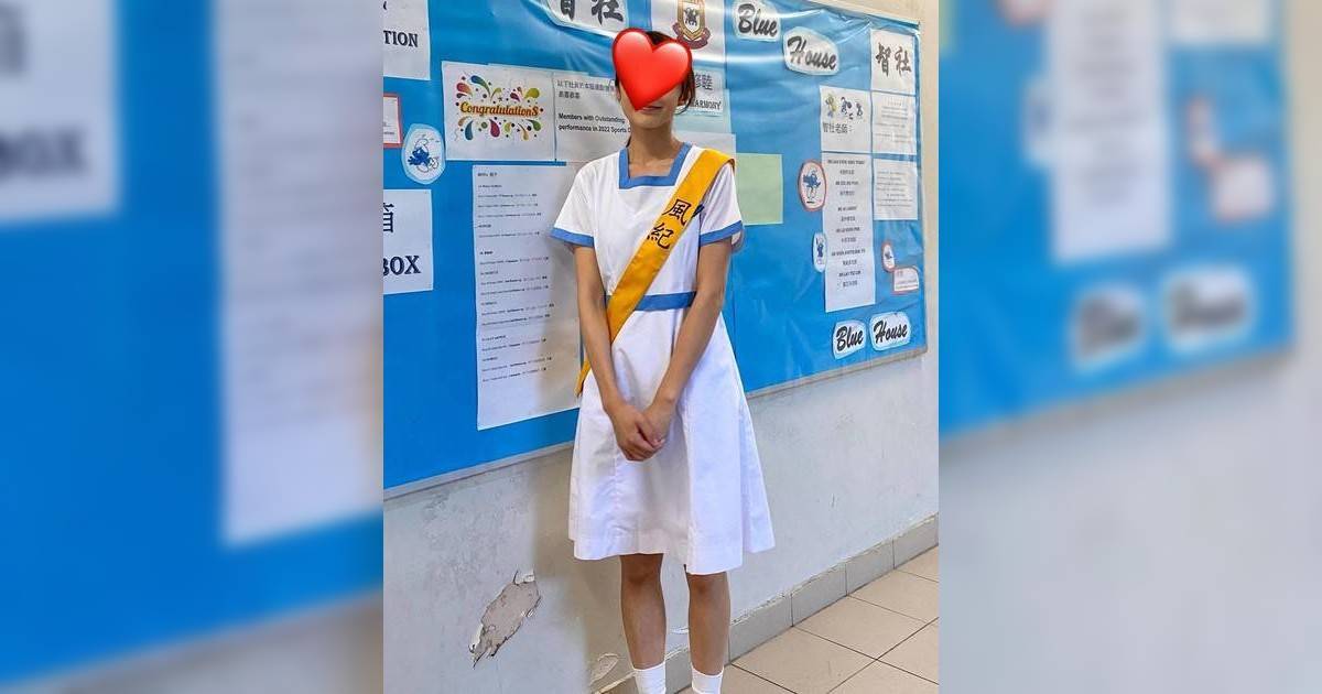 太陽星辰丨37歲湯怡再著校服扮學生妹零違和感  自爆中學勁黑靠5招美白護膚