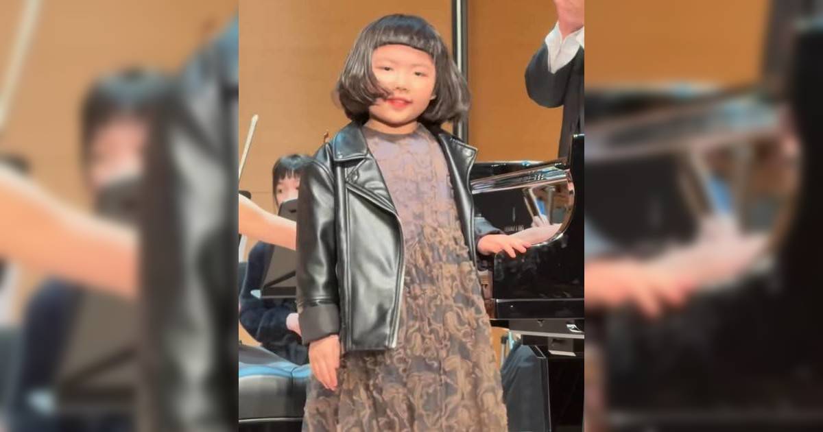 7歲李元元皮褸上陣孖管弦樂團忘我合奏  零怯場騷琴技喪吸2百萬Views連男神都讚好