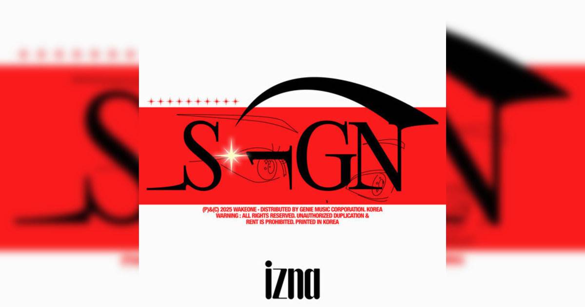 izna新歌《SIGN》｜歌詞＋新歌試聽及izna熱門歌曲推薦