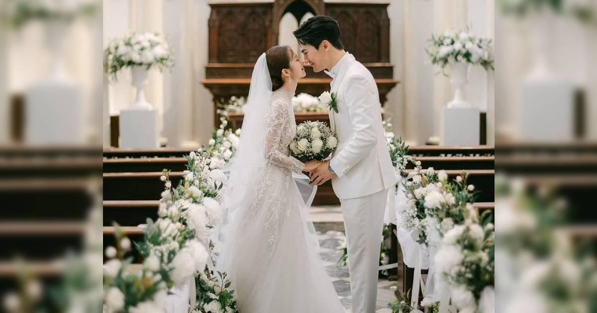 郭子豪鄧卓殷浪漫大婚甜蜜照片曝光 星光熠熠婚宴感動落淚