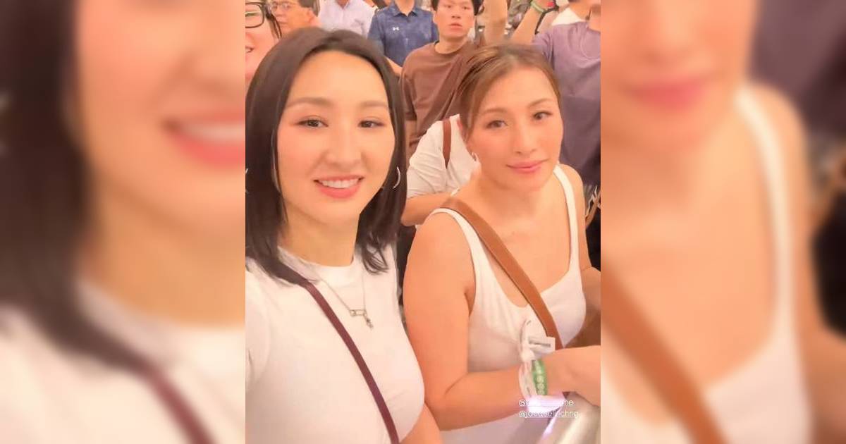 謝霆鋒演唱會｜盤點眾星high爆力撐！高海寧緊身衫動感跳唱騷有料身材