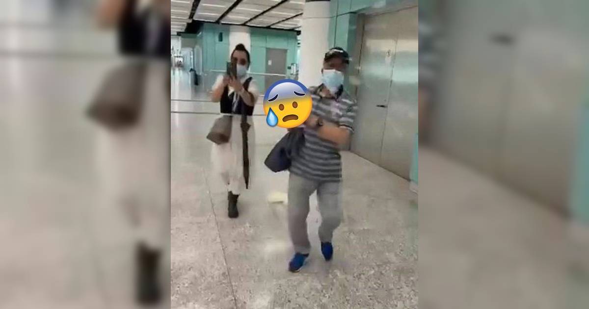 何伯何太現身港鐵兆康站 與他人發生爭執 出動1物品施襲爆粗被捕