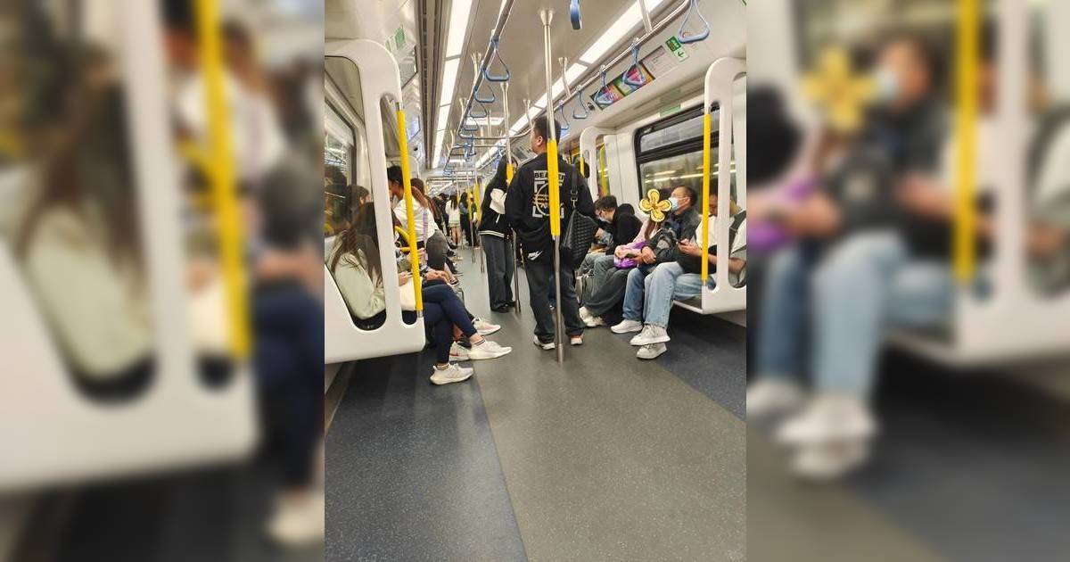 內地客來港搭地鐵開心大發現　震驚港人超愛穿波鞋：全車無一例外！