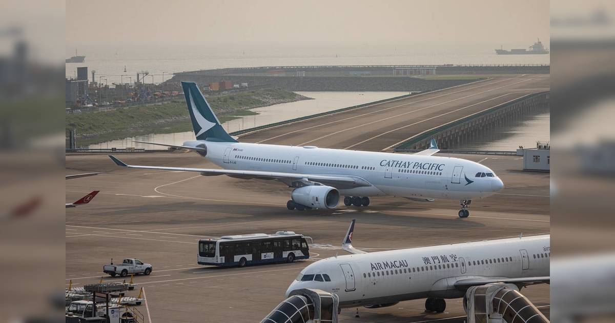 香港機場驚現航班飛澳門　網民震驚「有咩人會搭」　知情人揭2大用途