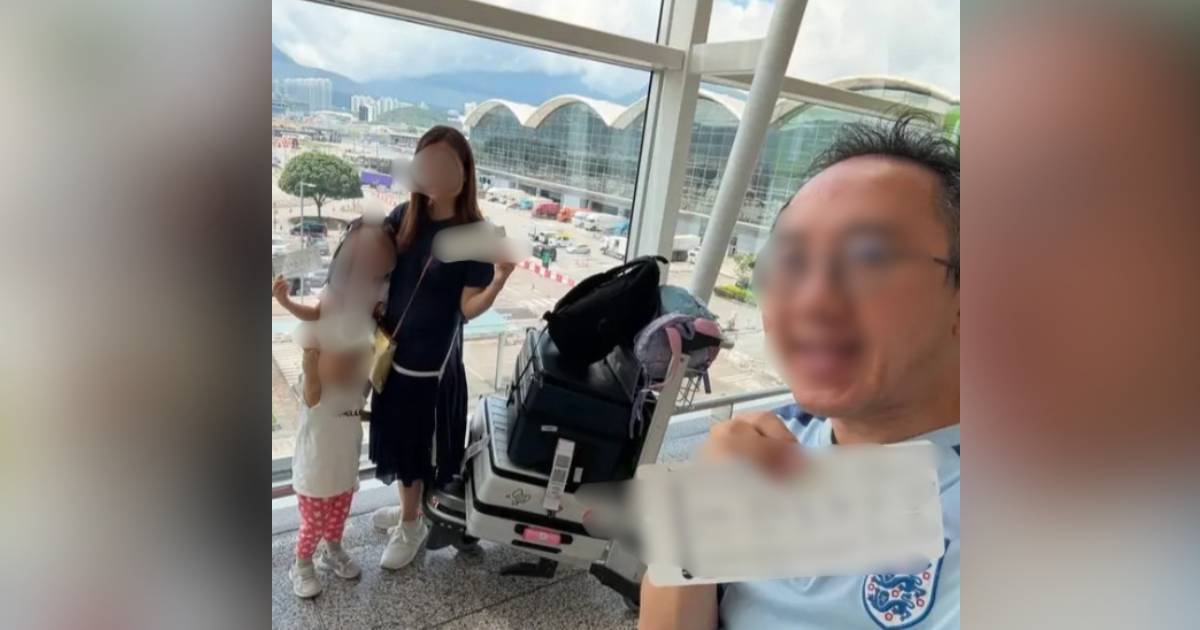 港爸開心曬登機證洩漏個人資料　一家四口打散坐遭整蠱　發文鬧爆航空公司