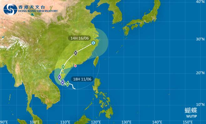 外遊注意！颱風蝴蝶影響北部灣 最新路徑圖/航班資訊/旅遊保險一文睇