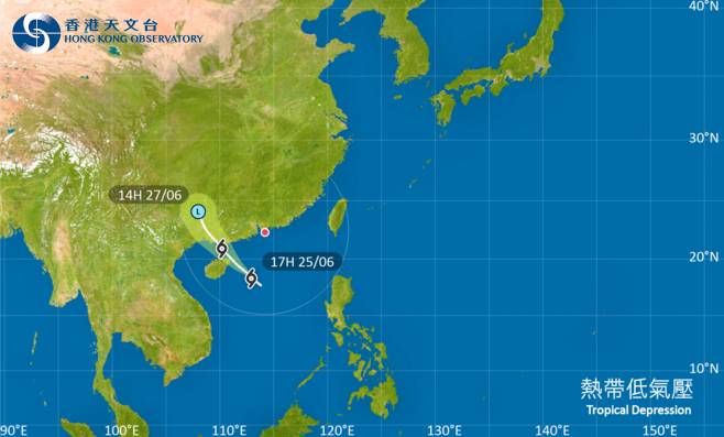 外遊注意！颱風熱帶低氣壓影響海南島 最新路徑圖/航班資訊/旅遊保險一文睇