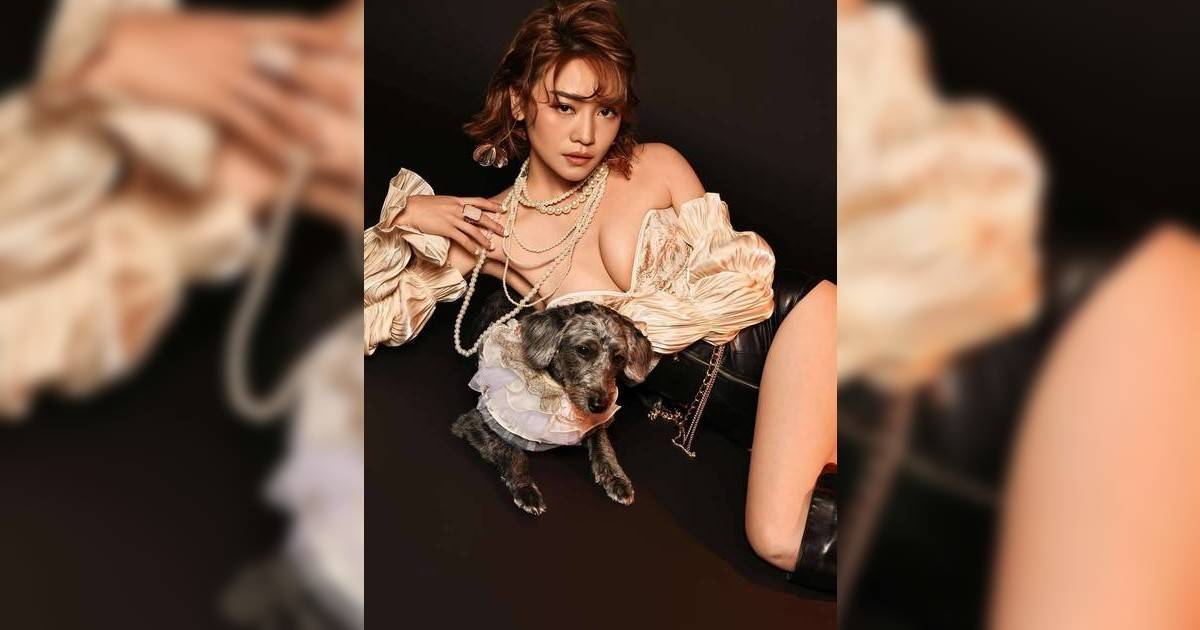 關嘉敏找專業寵物攝影師為愛犬拍照 造型大膽引熱議 親解背後原因勁催淚
