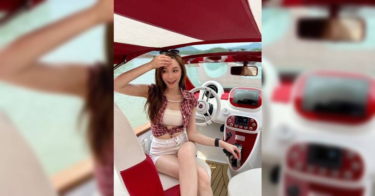 TVB小花鄧伊婷火辣戰衣出海！自爆有隱藏技能 網民：求上船！