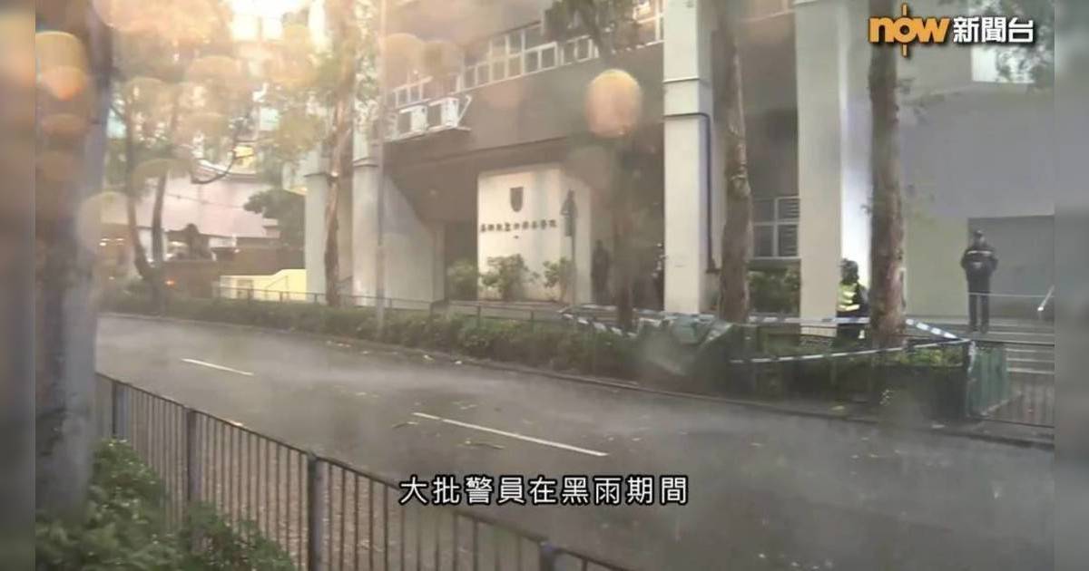 灣仔學校附近驚現無頭屍 警方黑雨下尋死者頭顱