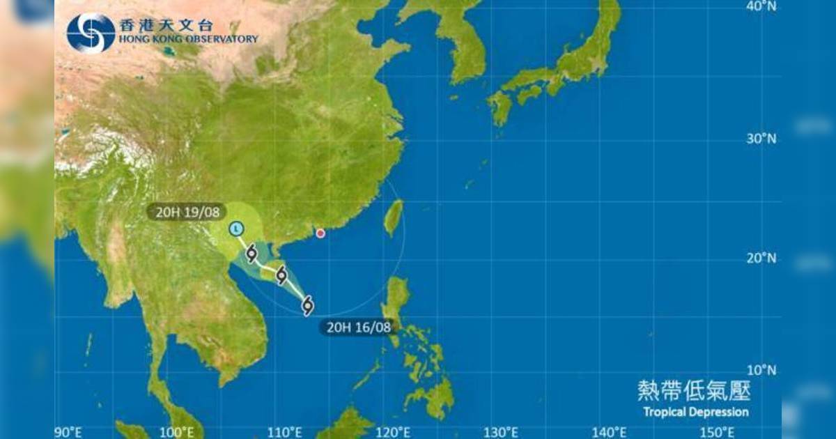 外遊注意！颱風熱帶低氣壓影響海南島 最新路徑圖/航班資訊/旅遊保險一文睇