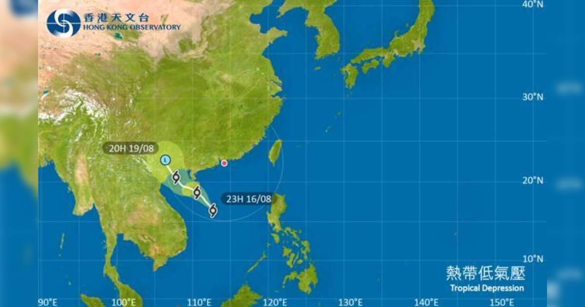 外遊注意！颱風熱帶低氣壓影響海南島 最新路徑圖/航班資訊/旅遊保險一文睇