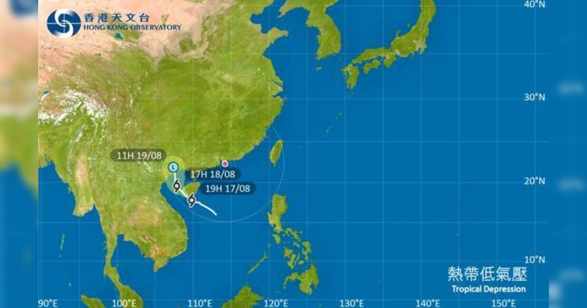 外遊注意！颱風熱帶低氣壓影響北部灣 最新路徑圖/航班資訊/旅遊保險一文睇
