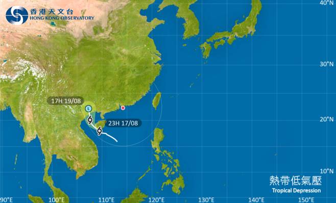 外遊注意！颱風熱帶低氣壓影響北部灣 最新路徑圖/航班資訊/旅遊保險一文睇