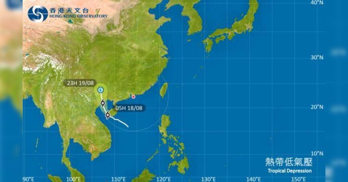 外遊注意！颱風熱帶低氣壓影響北部灣 最新路徑圖/航班資訊/旅遊保險一文睇