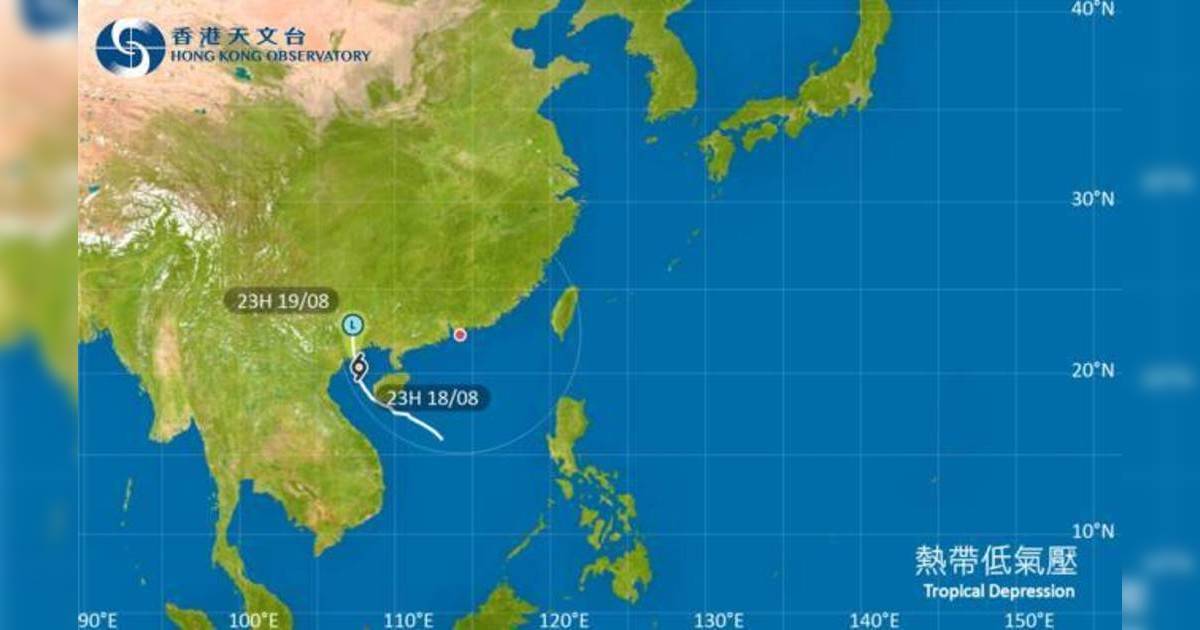 外遊注意！颱風熱帶低氣壓影響越南 最新路徑圖/航班資訊/旅遊保險一文睇