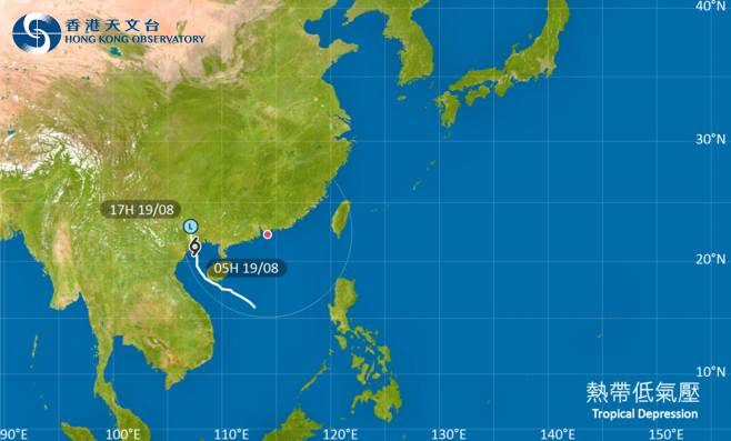 外遊注意！颱風熱帶低氣壓影響越南 最新路徑圖/航班資訊/旅遊保險一文睇