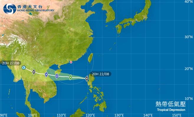 外遊注意！颱風熱帶低氣壓影響呂宋 最新路徑圖/航班資訊/旅遊保險一文睇
