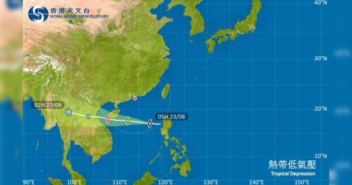 外遊注意！颱風熱帶低氣壓影響呂宋 最新路徑圖/航班資訊/旅遊保險一文睇