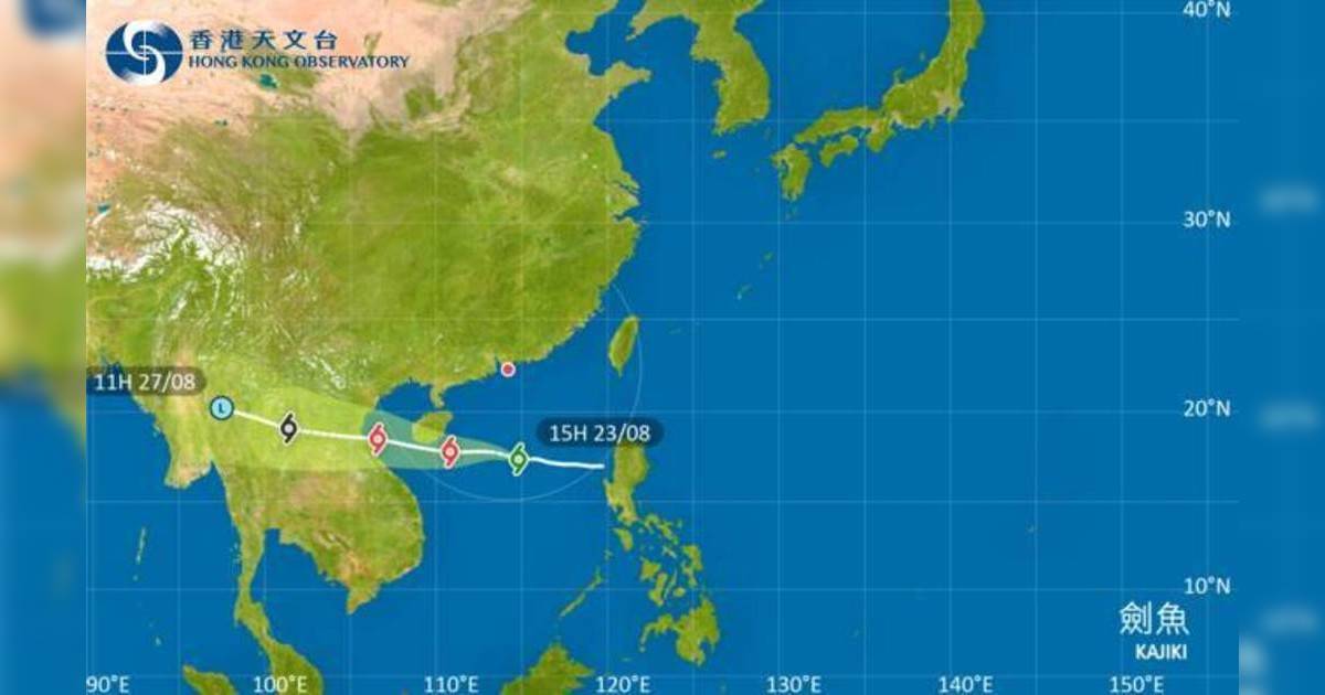 外遊注意！颱風劍魚影響海南島 最新路徑圖/航班資訊/旅遊保險一文睇